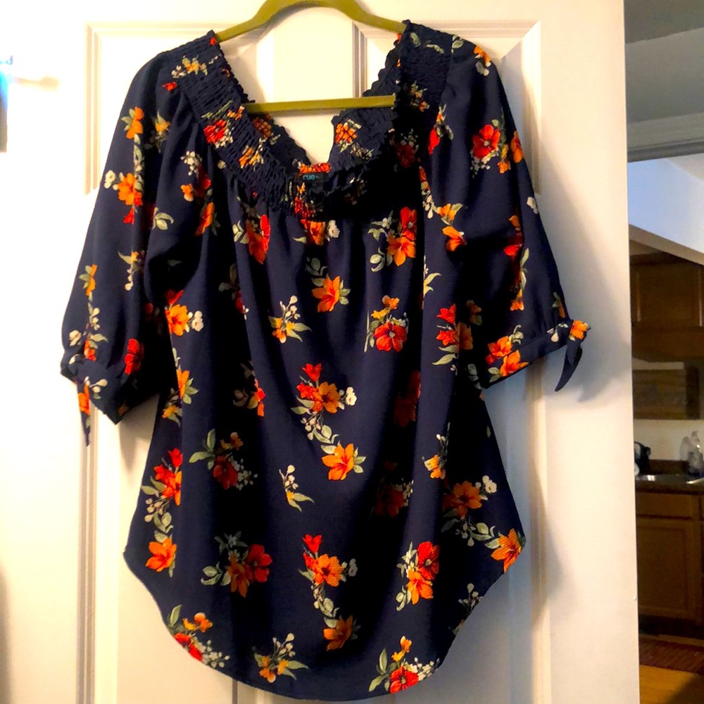 Flower blouse